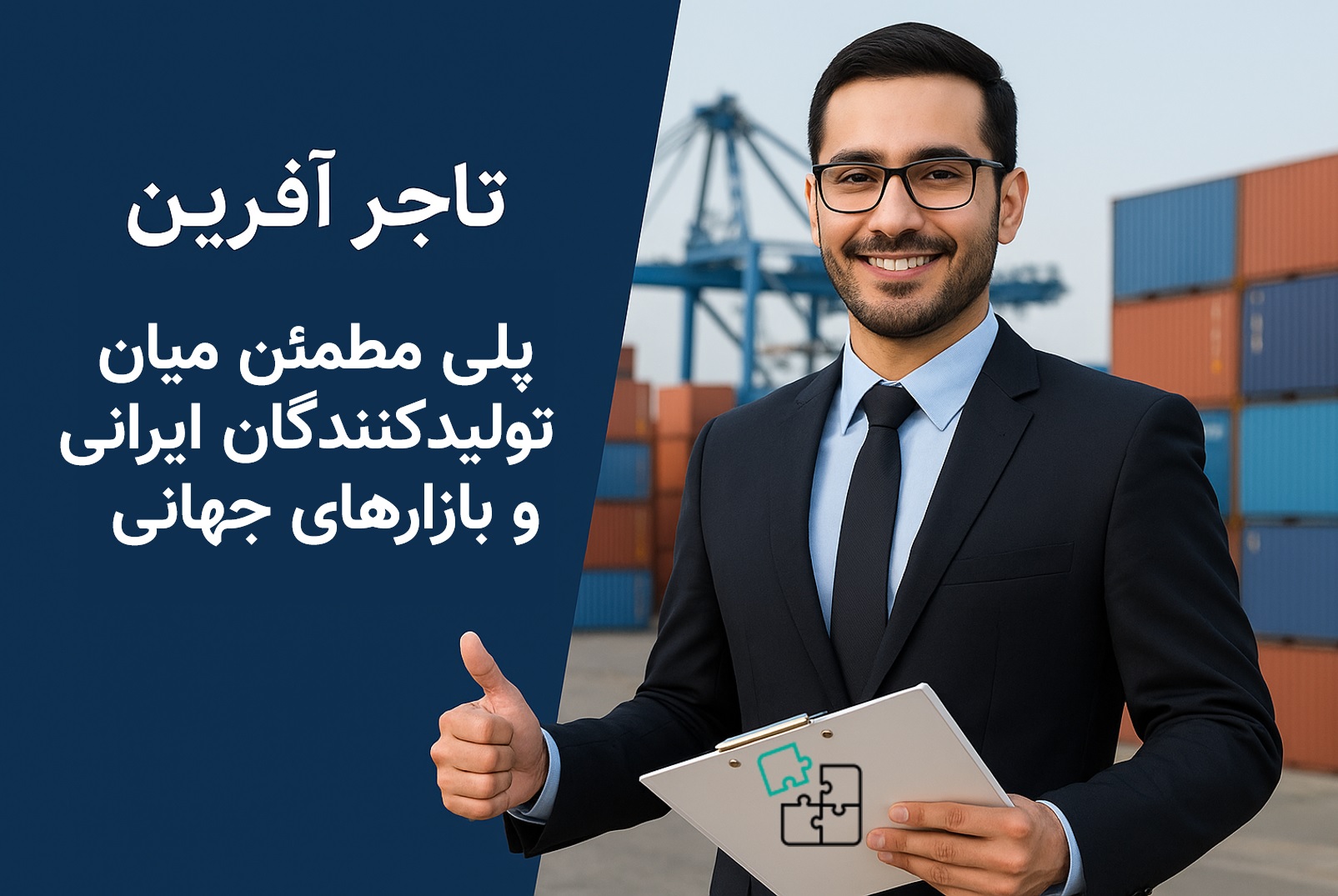صادرات محصولات تولیدکنندگان با تاجر آفرین | فرصت طلایی برای کارخانهداران ایرانی