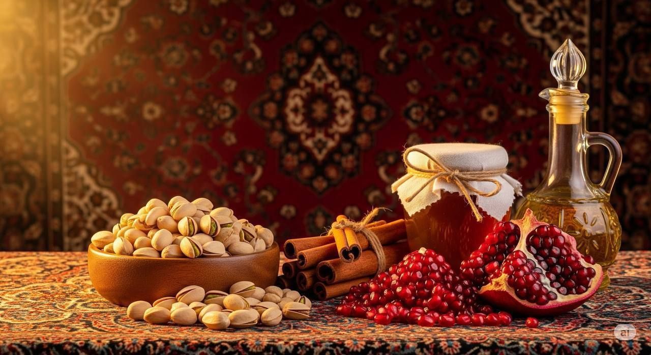 صادرات انار و پسته ایران