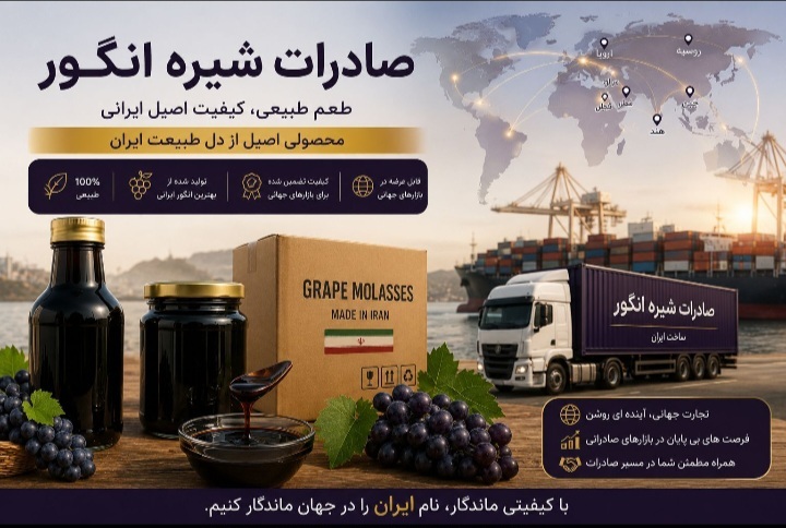 صادرات شیره انگور