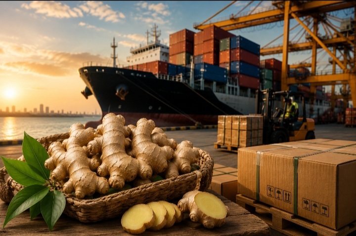 صادرات زنجیبل | Ginger exports