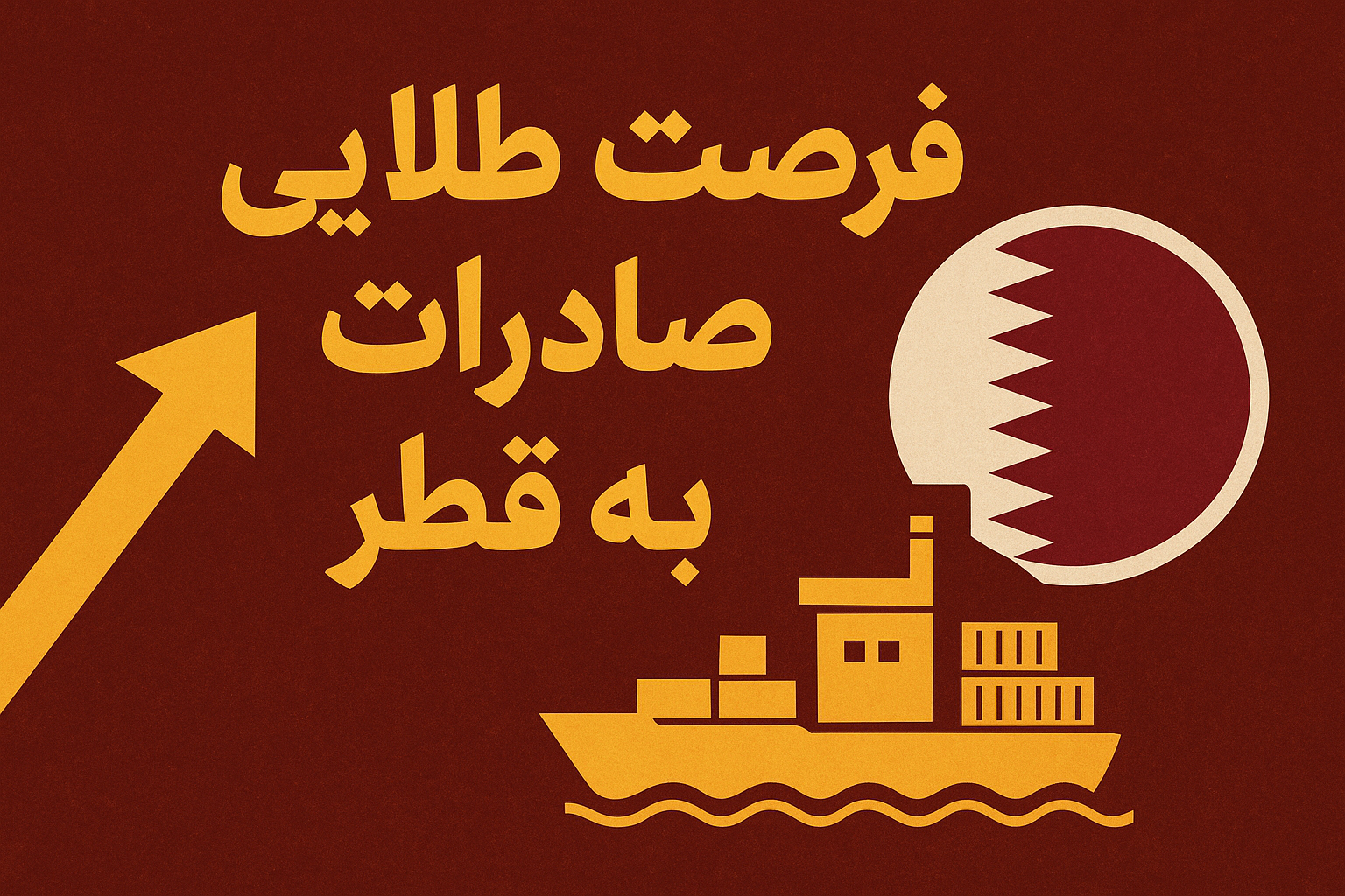 فرصت طلایی صادرات به قطر | تجارت پرسود با تاجر آفرین